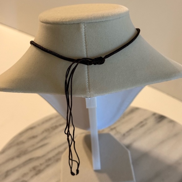 NWOT Round Natural Tiger Eye Stone Adjustable Necklace & Bracelet 8m 2 Piece Set - Picture 8 of 11